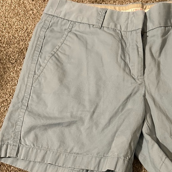 J. CREW size 2 Light Blue Women's Shorts - Picture 4 of 7